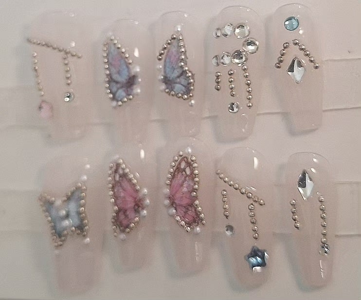 Buttafly Kizzes Press on Nails
