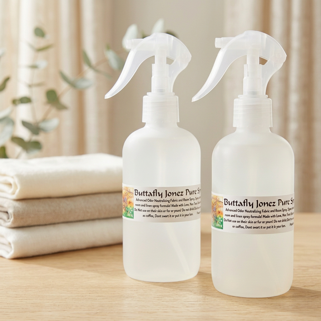 Two matching Pure N Fresh trigger-spray bottles